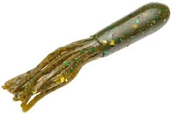 Strike King Coffee Fat Tube 2 3/4 Inch Soft Plastic Tube 9 Pack -Strike King Shop 12802103377975