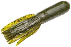 Strike King Coffee Fat Tube 2 3/4 Inch Soft Plastic Tube 9 Pack -Strike King Shop 12802103640119