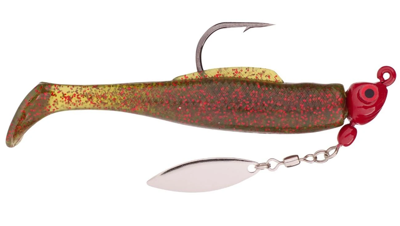 Strike King Speckled Trout Magic Pre-Rigged Underspin 2 Strike King Speckled Trout Magic Pre-Rigged Underspin - Image 2