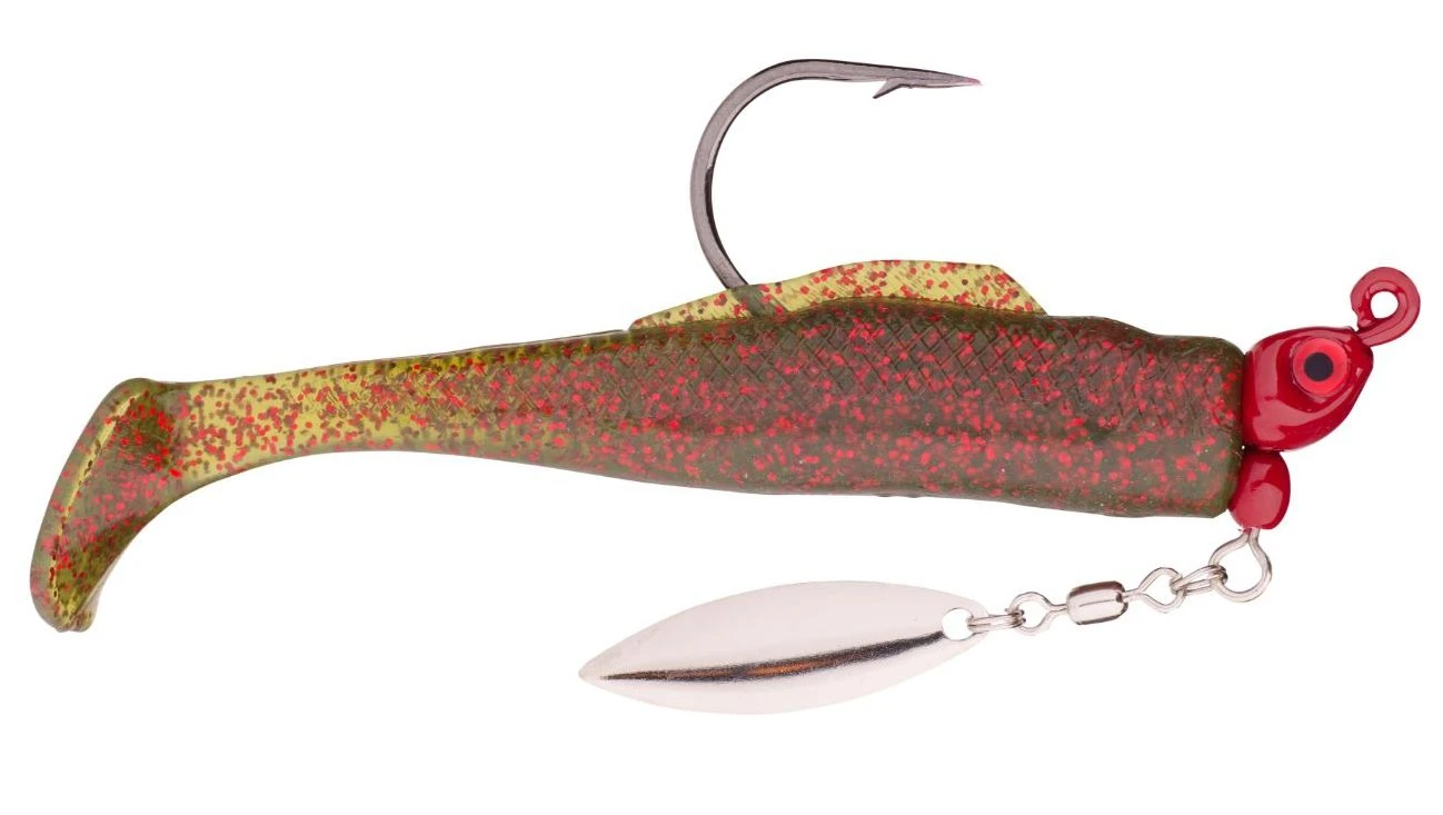Strike King Speckled Trout Magic Pre-Rigged Underspin 3 Strike King Speckled Trout Magic Pre-Rigged Underspin - Image 3