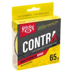 Strike King Contra Braid 300 Yards Hi-Vis Yellow 25 Strike King Contra Braid 300 Yards Hi-Vis Yellow -Strike King Shop 39581441163353