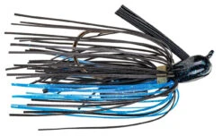 Strike King Rattlin' Pro Model Jig 14 Strike King Rattlin' Pro Model Jig -Strike King Shop PMJ38 2 DennyBrauerRattlinPro Model BlackBlue SideRight