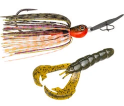 Strike King Thunder Cricket & Rage Craw Bladed Jig Combo -Strike King Shop sk thunder cricket rage craw bluegill x green pumpkin